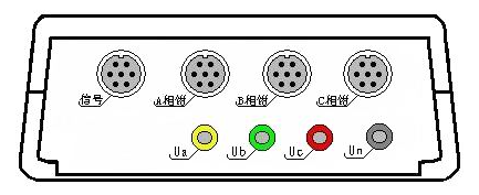 便攜式三相電能質量分析儀正麵上方 便攜式三相電能質量分析儀正麵上方